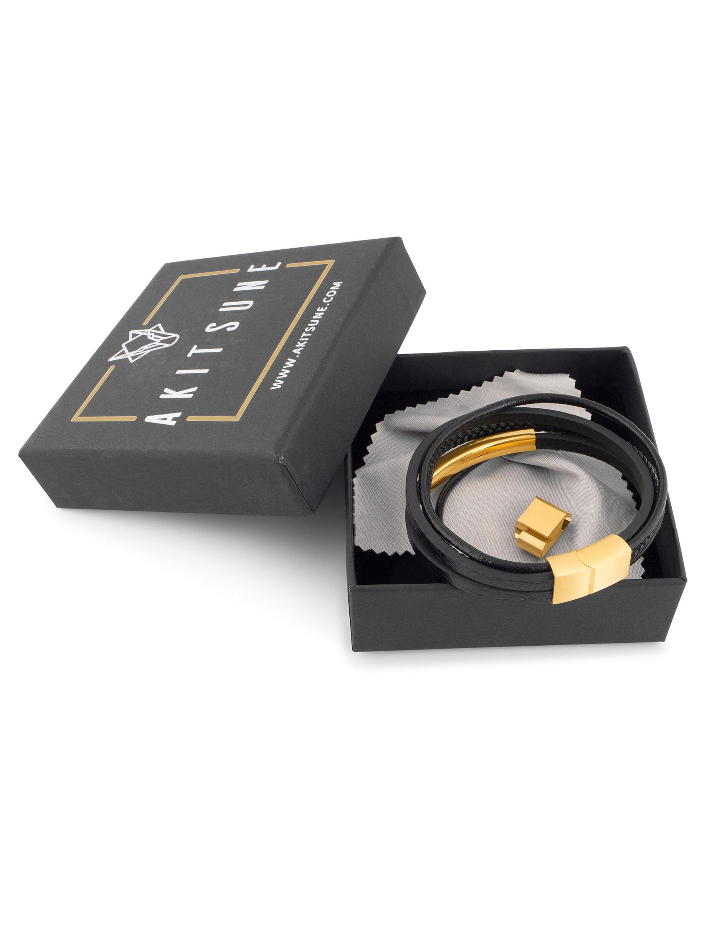 Akitsune Bracelet 'Punisher' in Gold