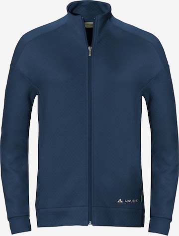 VAUDE Outdoorjas in Blauw: voorkant