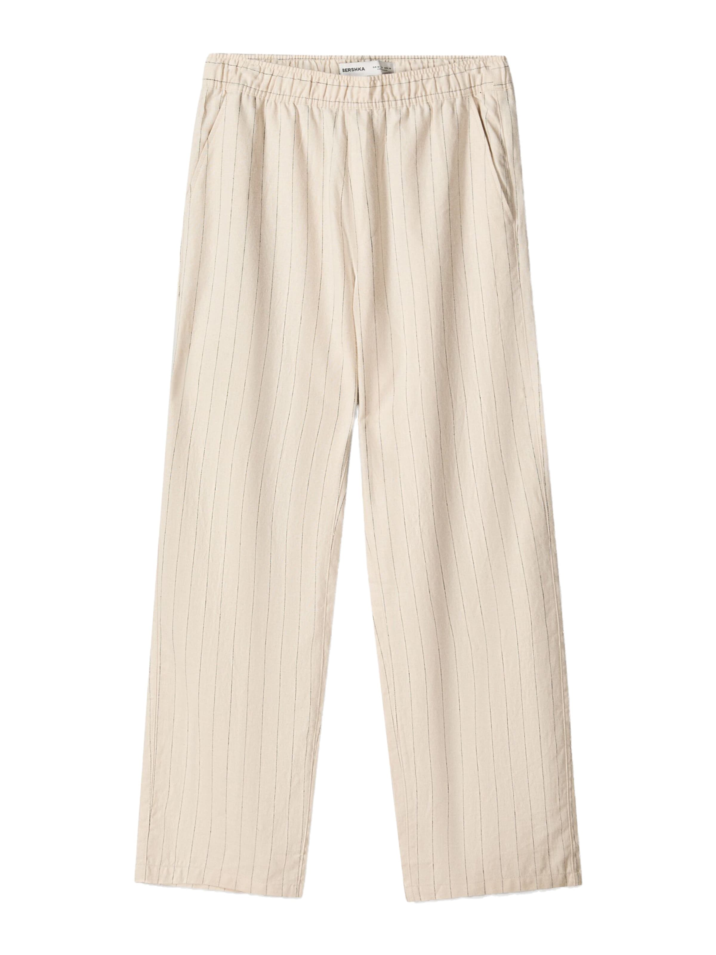 regular Pantaloni di Bershka in beige: frontale