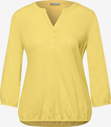 STREET ONE Shirt in Yellow: front