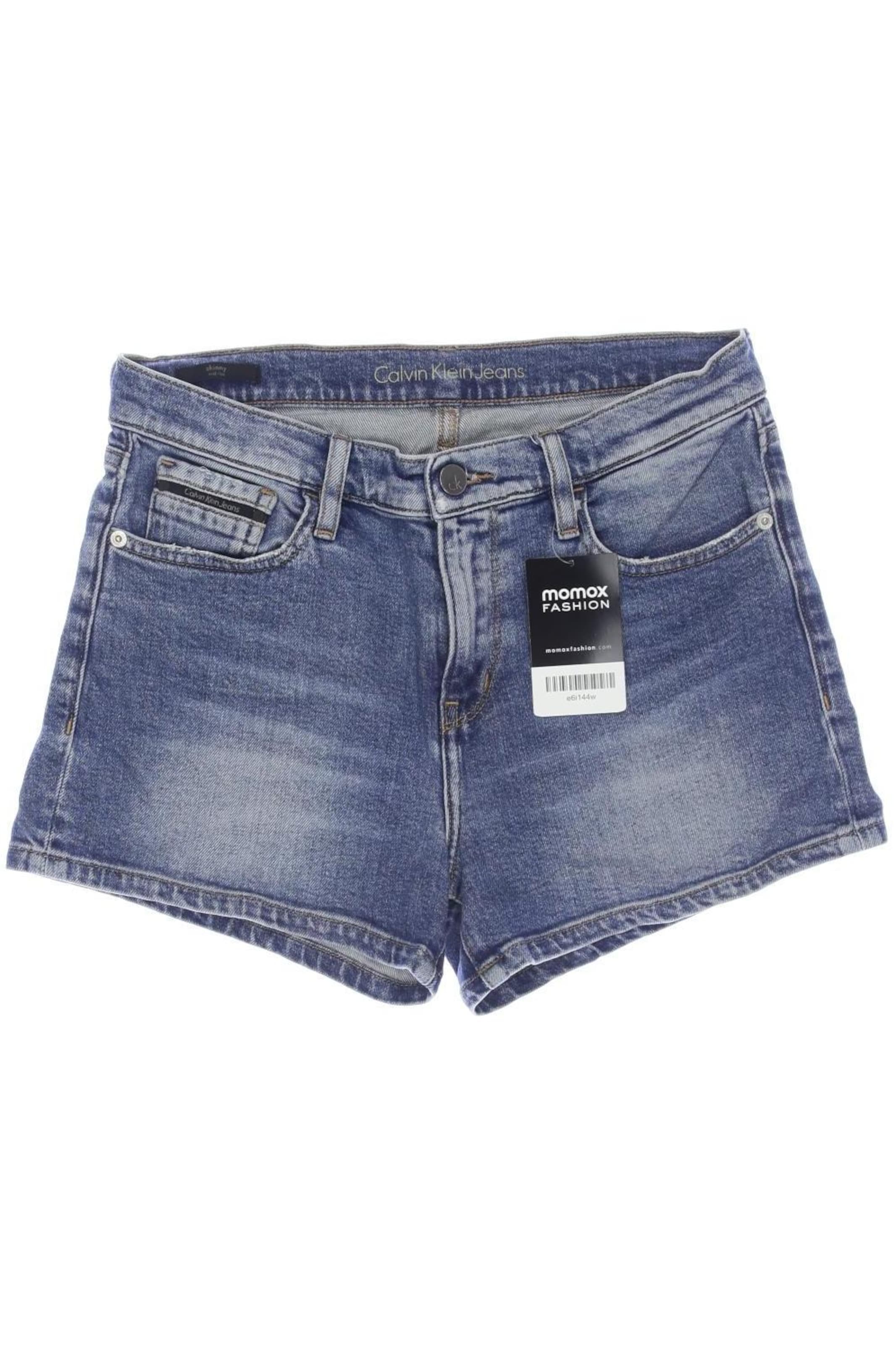 Calvin Klein Jeans Shorts in S in Blue: front