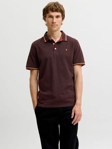 JACK & JONES - Camisa 'JJEPaulos' em castanho: frente