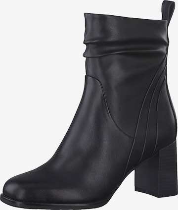 MARCO TOZZI Ankle Boots in Black: front