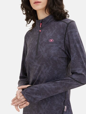TOM TAILOR Shirt in Zwart