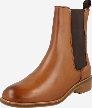 ABOUT YOU Chelsea Boots 'Carlotta' in Brown: front