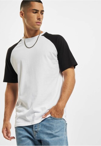 T-Shirt 'Roy' DEF en blanc : devant