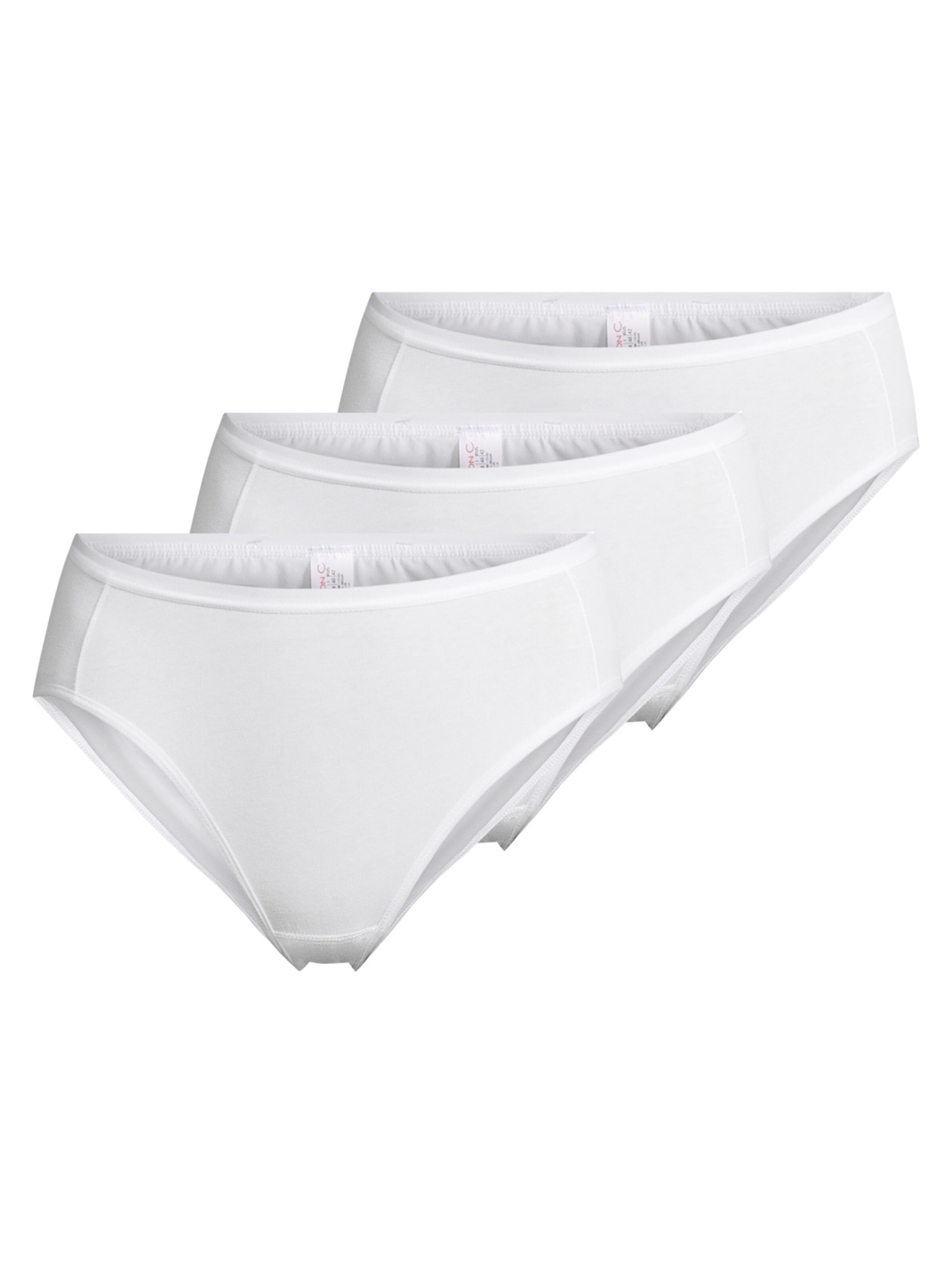 Nina von C. Panty 'Basic' in White: front