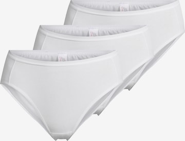 Nina von C. Panty 'Basic' in White: front