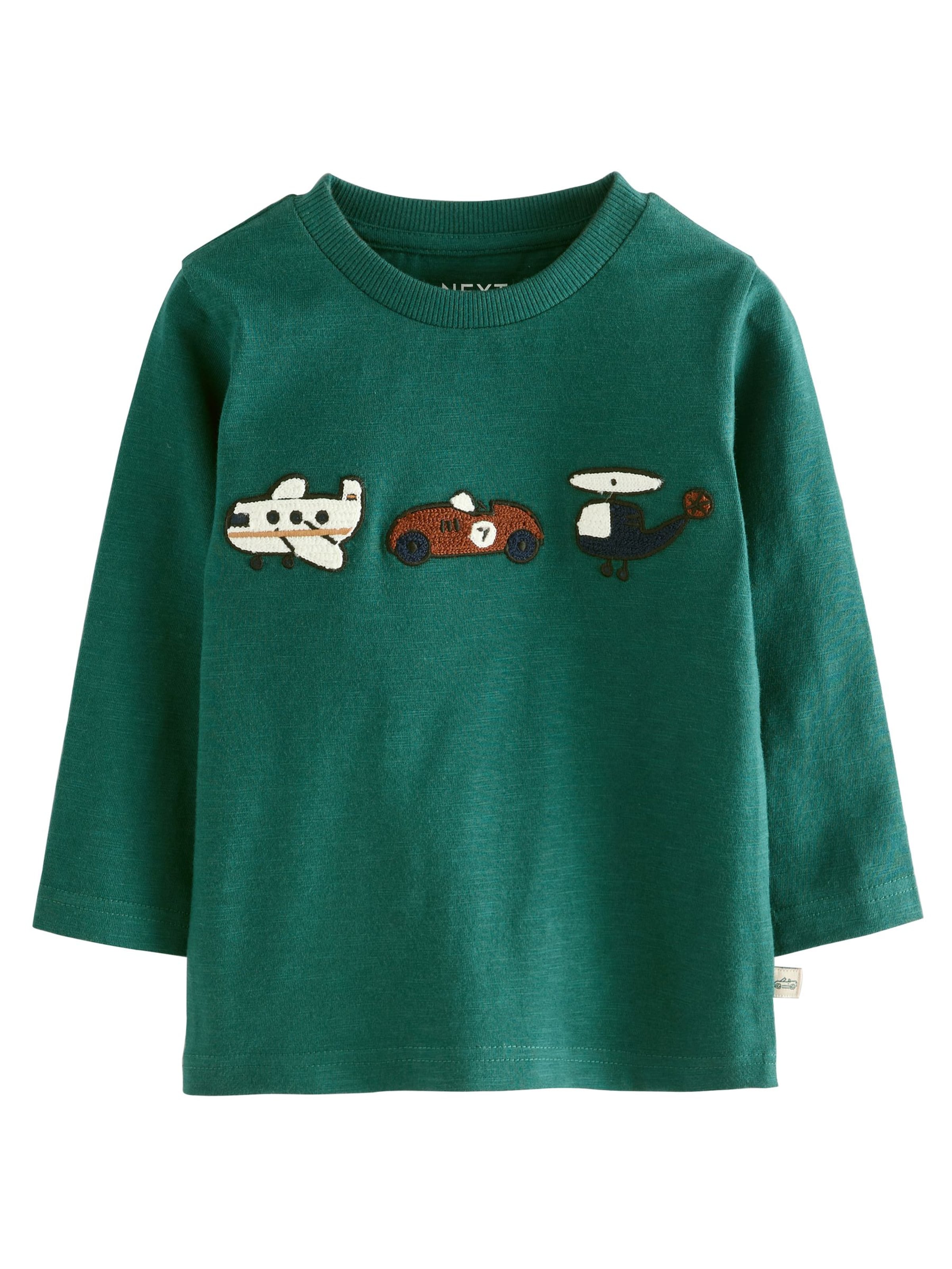 Next Μπλουζάκι σε πράσινο: μπροστά