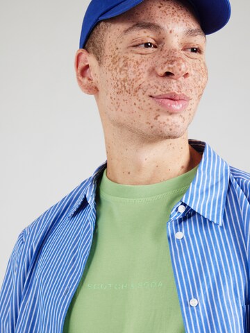 SCOTCH & SODA T-shirt 'Seasonal Core' i grön