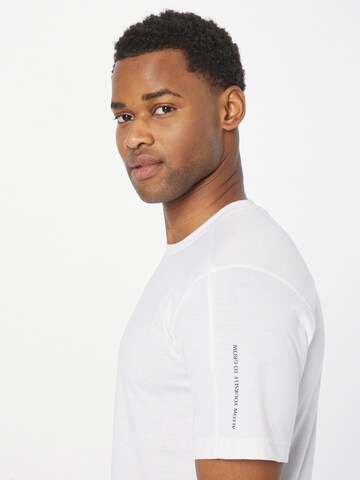 T-Shirt fonctionnel 'Base' ADIDAS PERFORMANCE en blanc