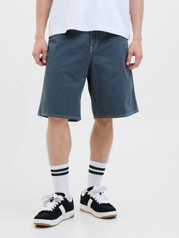 Baggy Jean JACK & JONES en bleu : devant