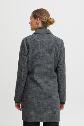 ICHI Winter Coat 'Janny' in Grey