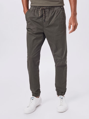 Effilé Pantalon 'Nimbu' BLEND en vert : devant