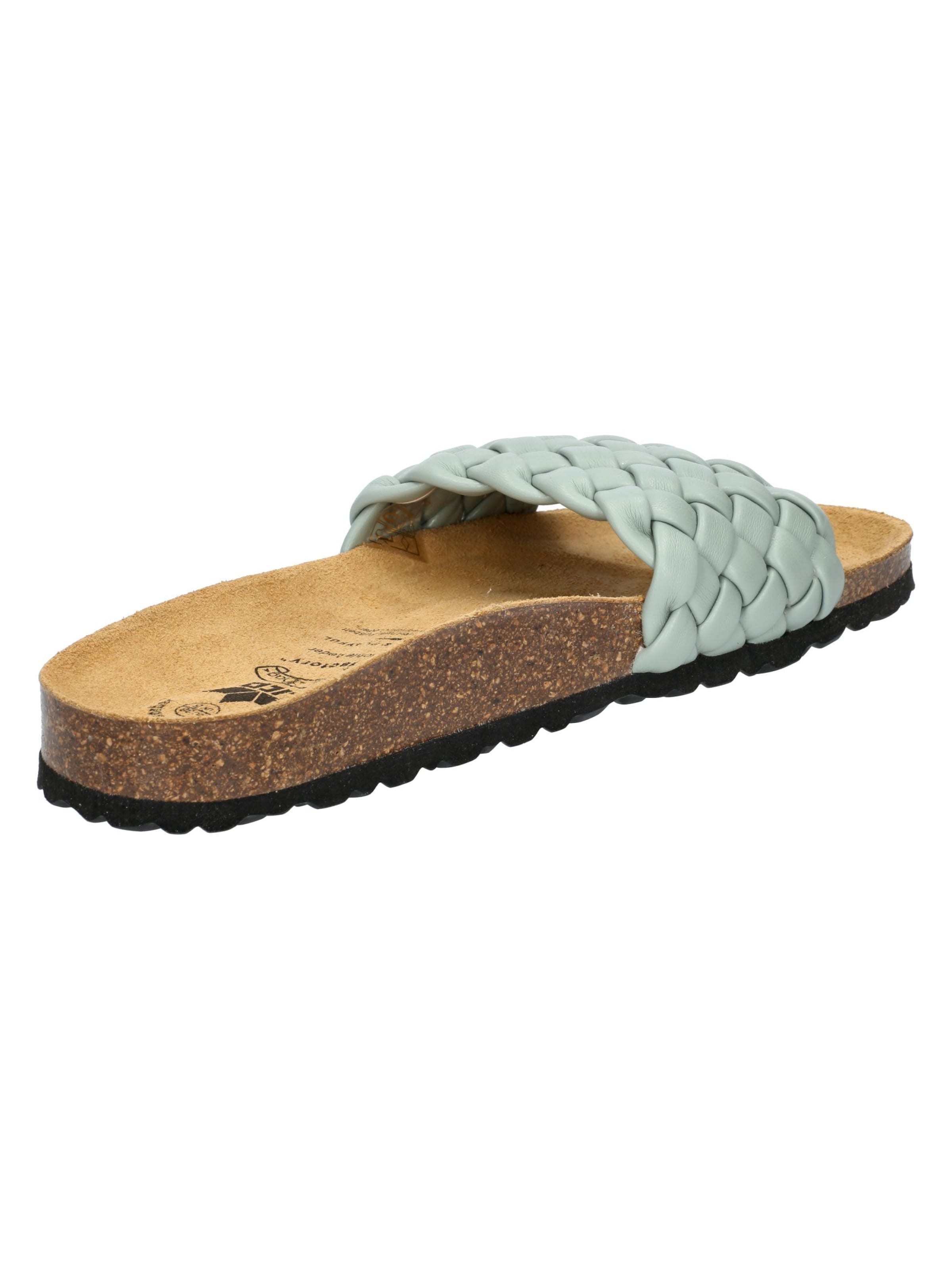 LICO Pantolette 'Bioline Plait' in Blau