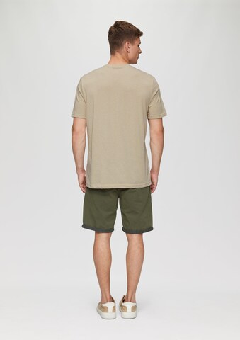 QS Shirt in Beige: back