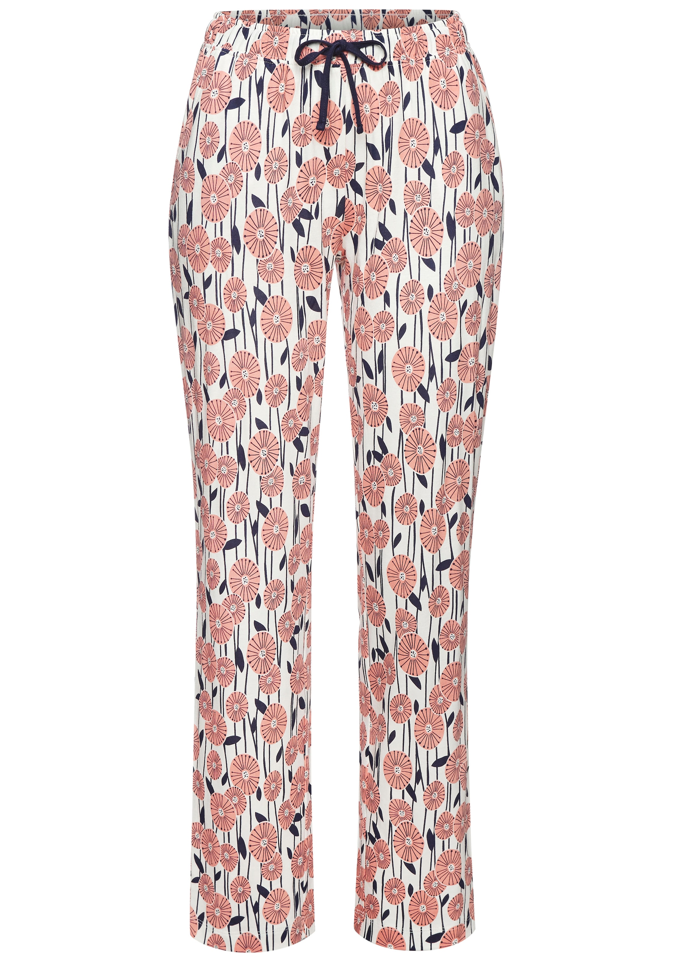 VIVANCE Pyjamahose 'Dreams' in Orange: Vorderseite