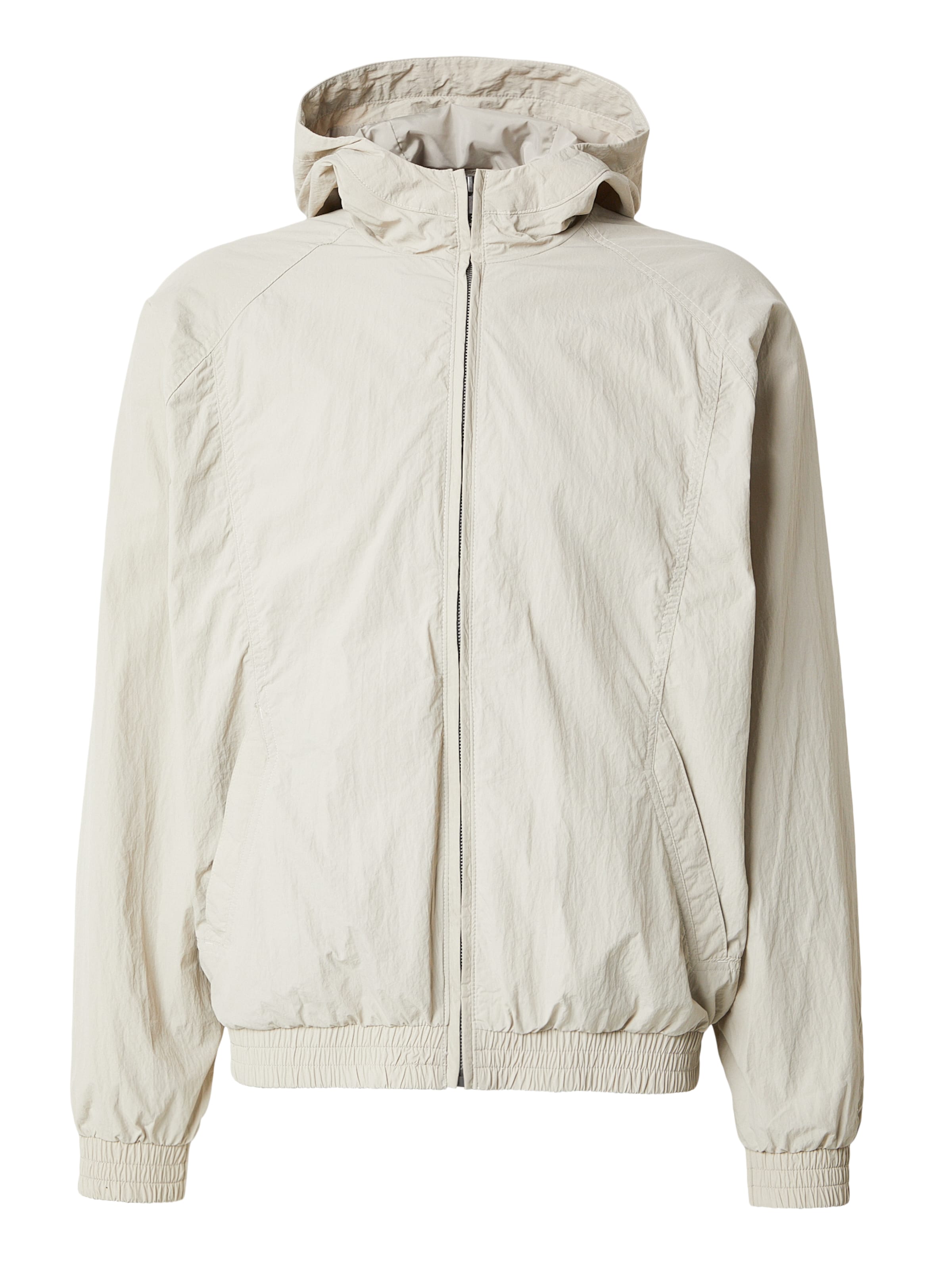 HOLLISTERPrijelazna jakna 'YEAR OF YOU' - siva boja: prednji dio