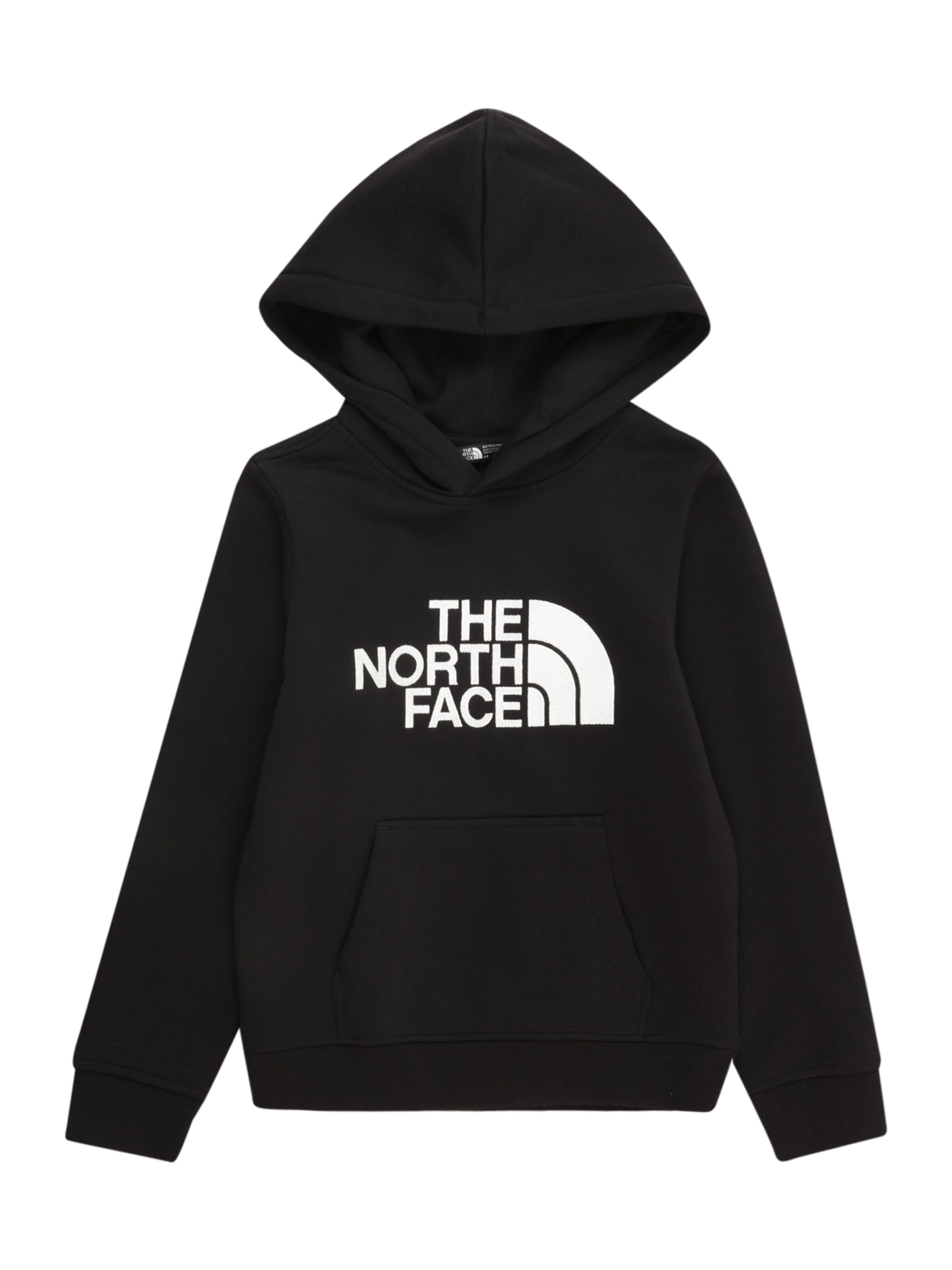 Hanorac sport 'Drew Peak' de la THE NORTH FACE pe negru: față