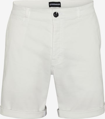 CHIEMSEE Slim fit Chino Pants in White: front
