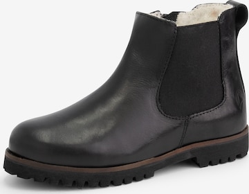 Bottes Travelin en noir : devant