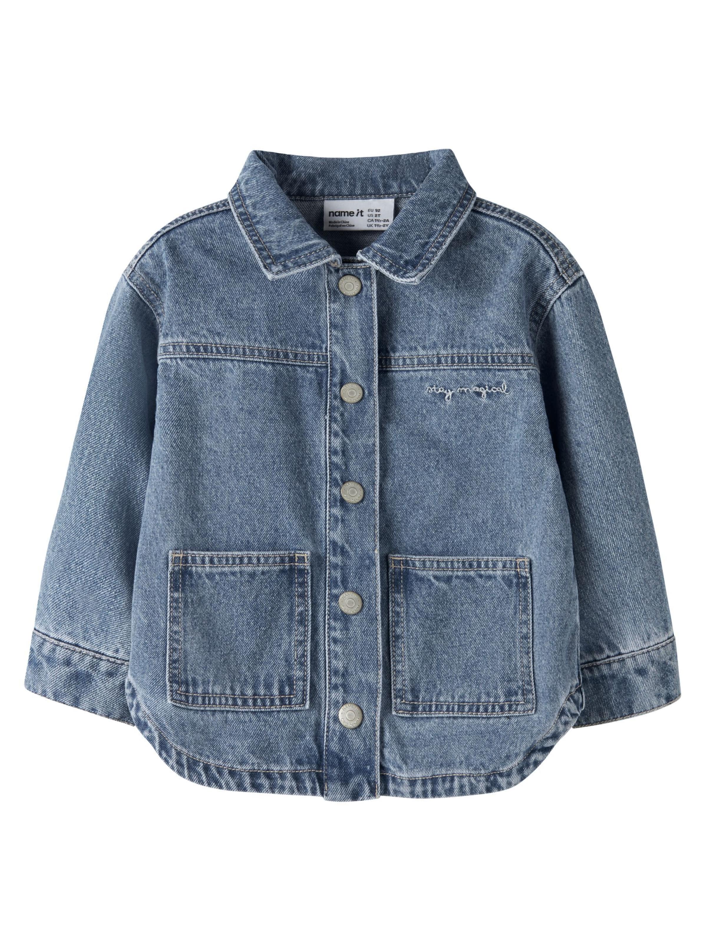 NAME IT Übergangsjacke in Blau: Vorderseite