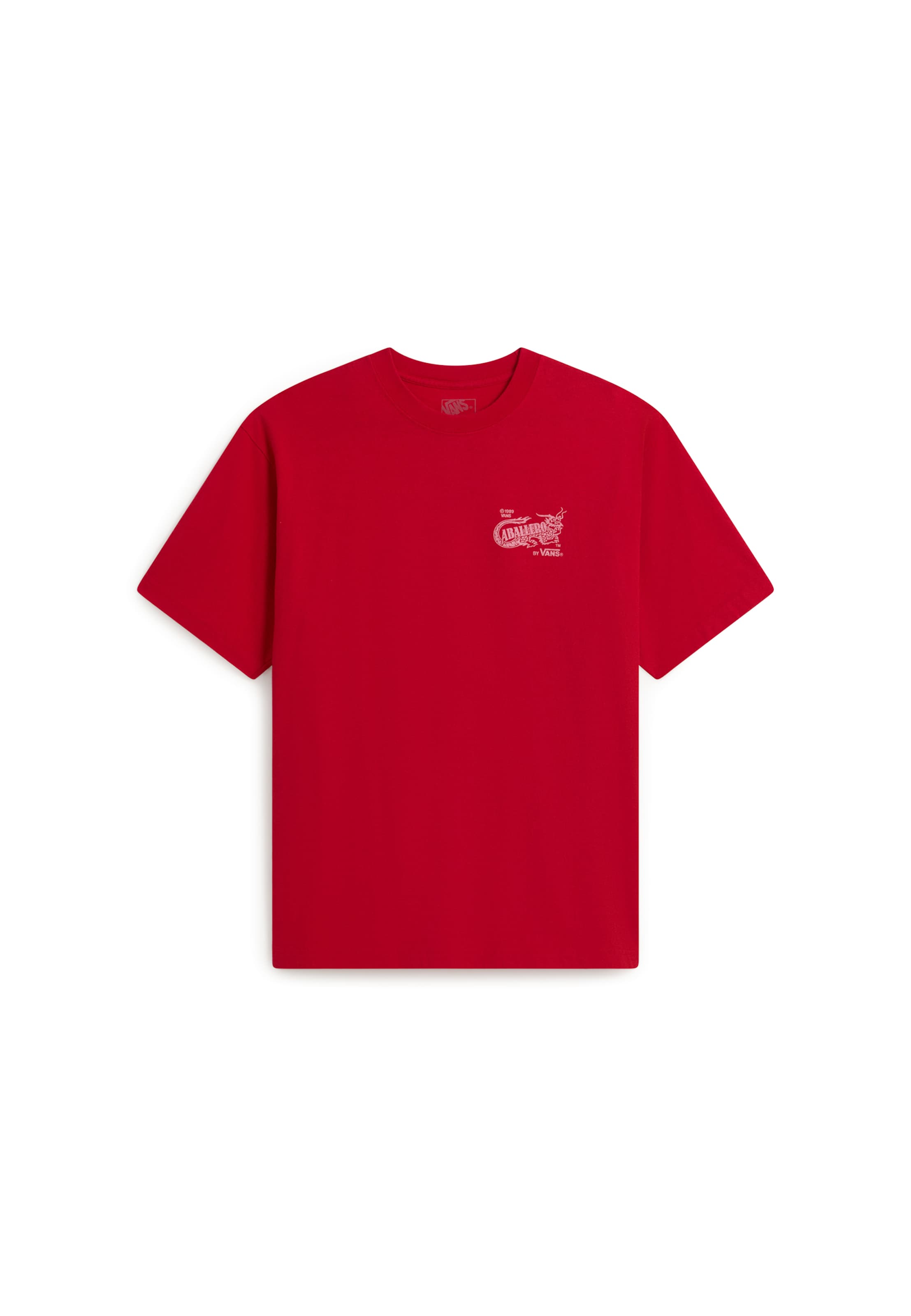 VANS Shirt 'Caballero' in Rood: voorkant