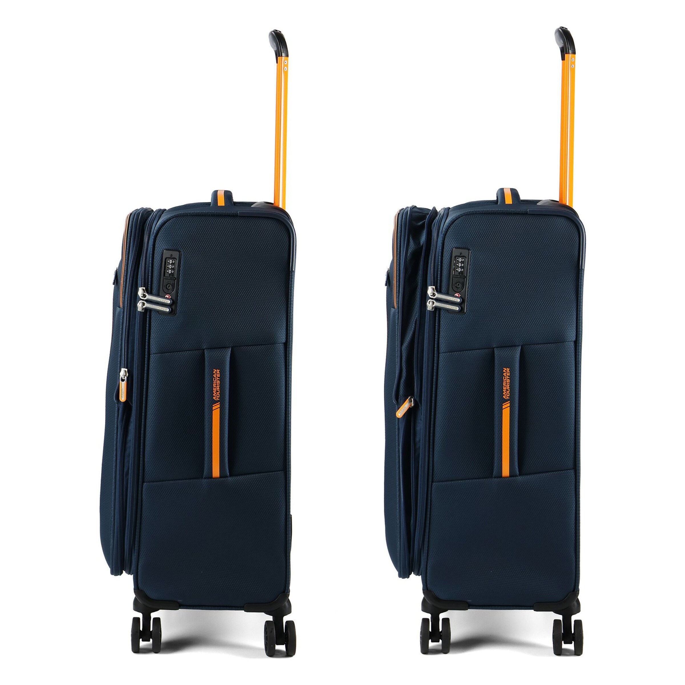 American Tourister Kofferset in Blauw