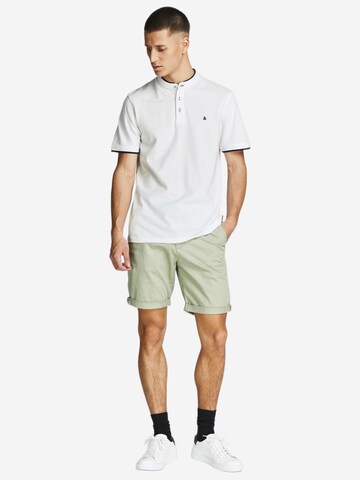 JACK & JONES Shirt 'Paulos Mao' in Black