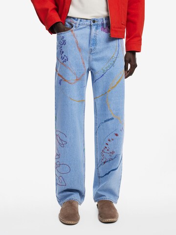 Loosefit Jeans di Desigual in blu: frontale