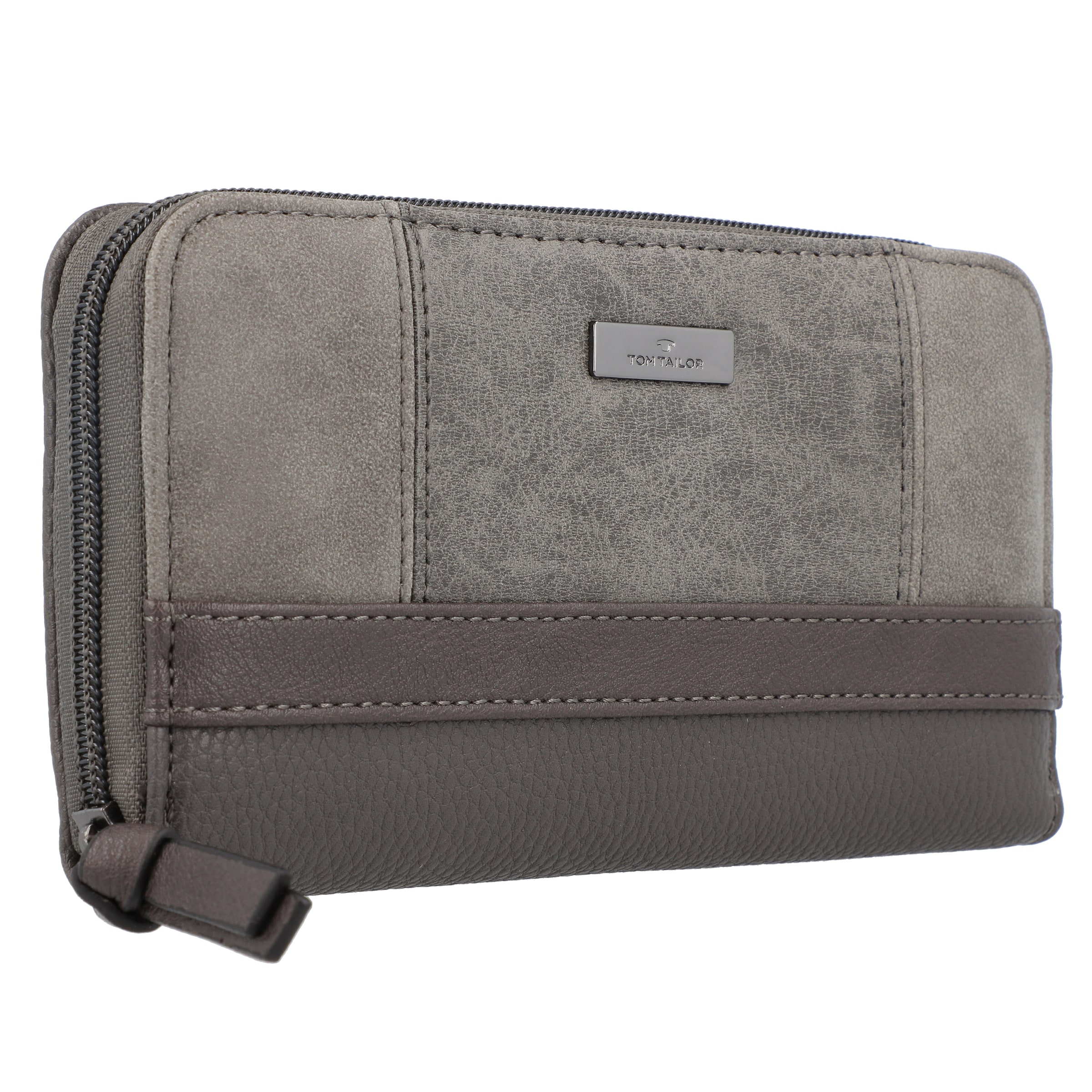 TOM TAILOR Wallet 'Juna' in Grey