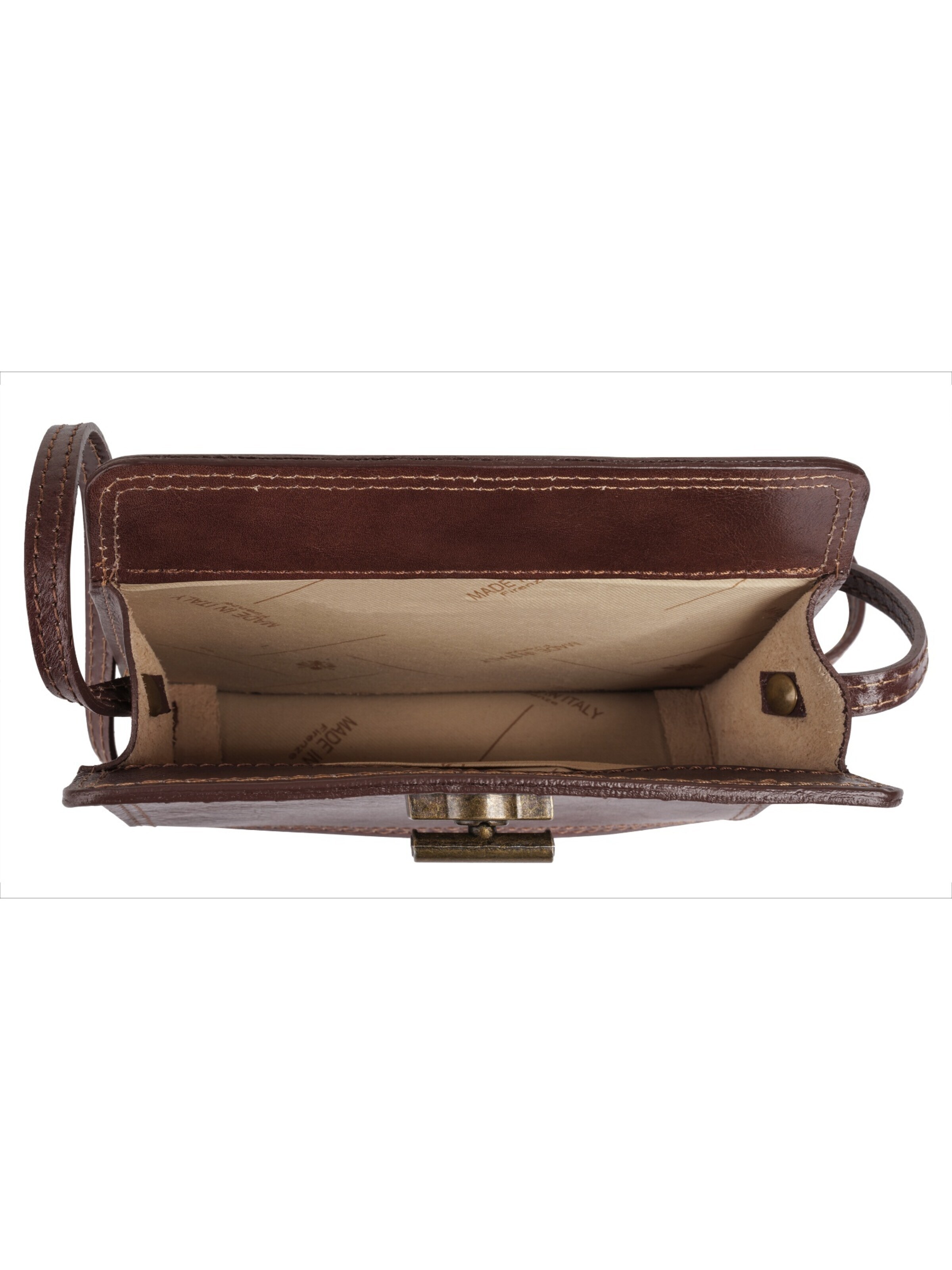Sac à bandoulière piké en marron