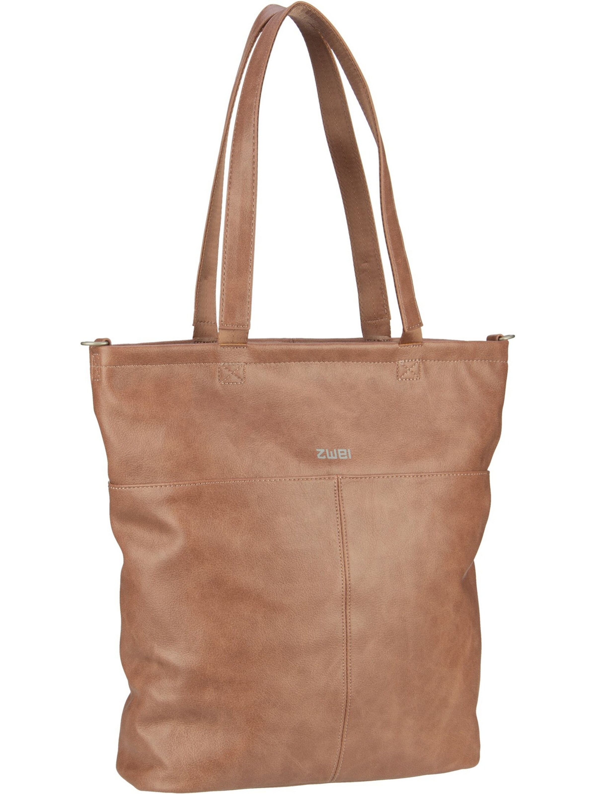 ZWEI Shopper in Brown: front