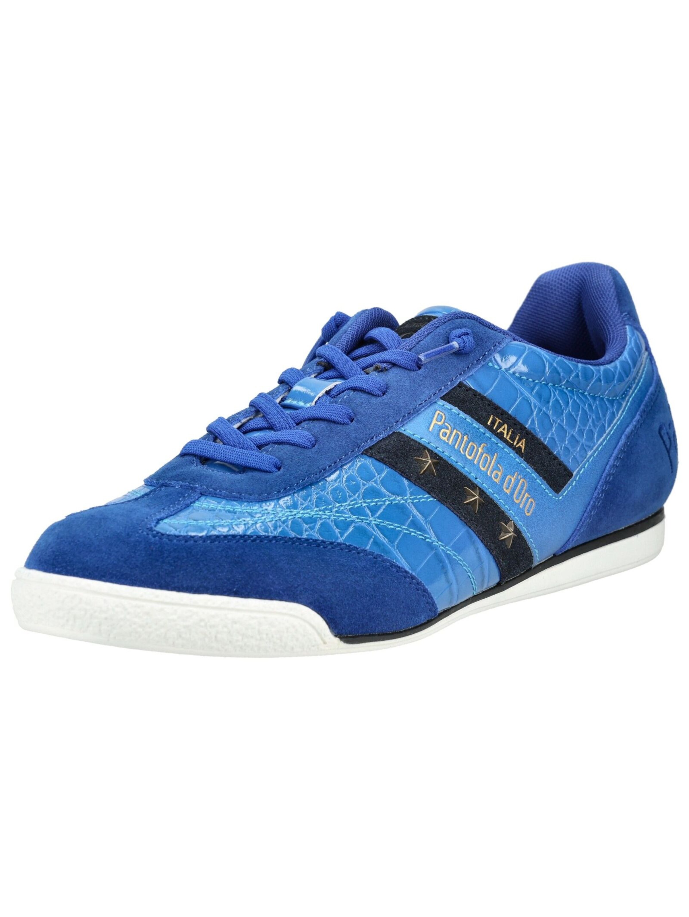 Sneaker bassa di PANTOFOLA D'ORO in blu: frontale