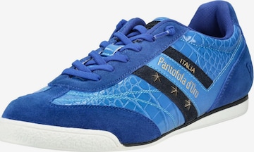 Sneaker bassa di PANTOFOLA D'ORO in blu: frontale