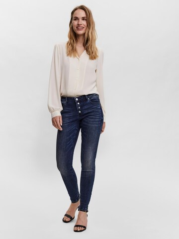 VERO MODA Skinny Jeans in Blauw