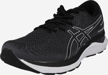 Chaussure de course 'Cumulus 24' ASICS en noir : devant