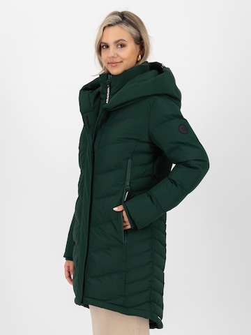 Alife and Kickin Winter jacket 'Angela' in Green: front