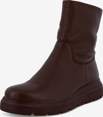 ECCO Ankle Boots in Brown: front