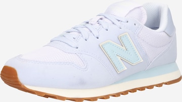 Baskets basses '500' new balance en violet : devant