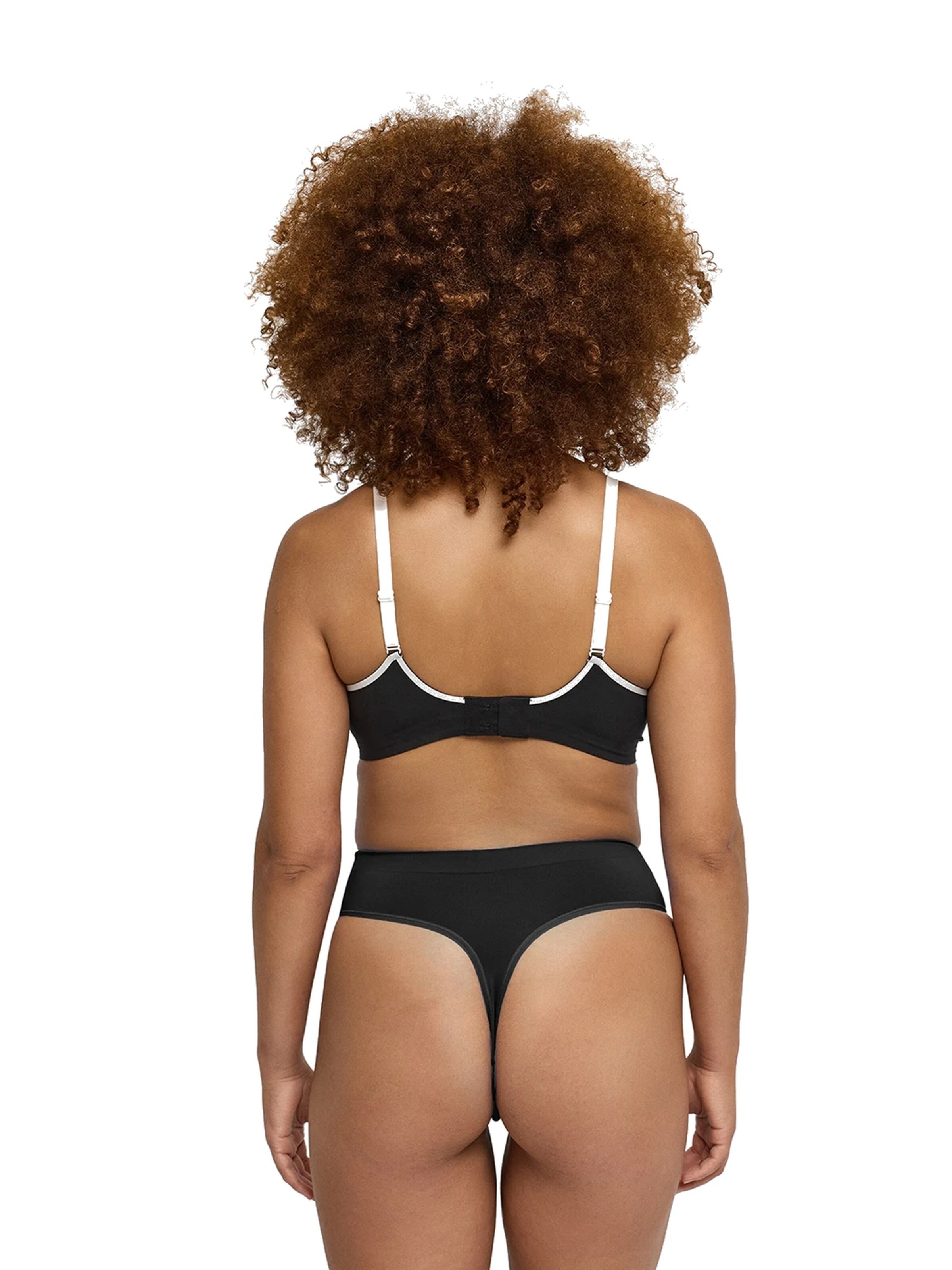 Push-up Soutien-gorge 'Lined Comfort Push-Up BH' cfab (formerly creamy fabrics) en noir