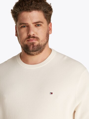 Pull-over 'ESSENTIAL' Tommy Hilfiger Big & Tall en beige