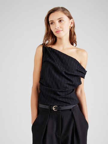 Haut TOPSHOP en noir : devant