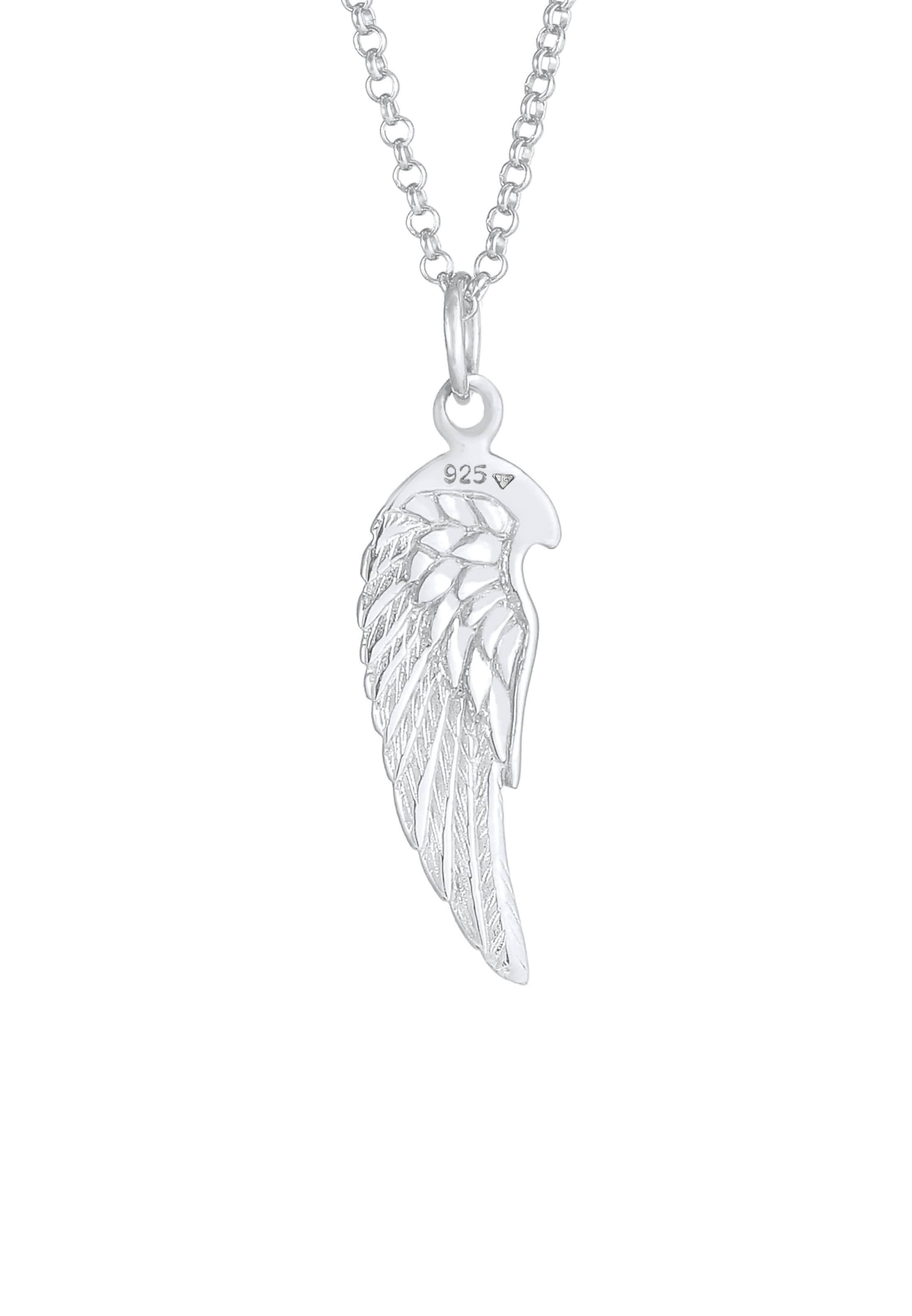 KUZZOI Necklace 'Flügel' in Silver