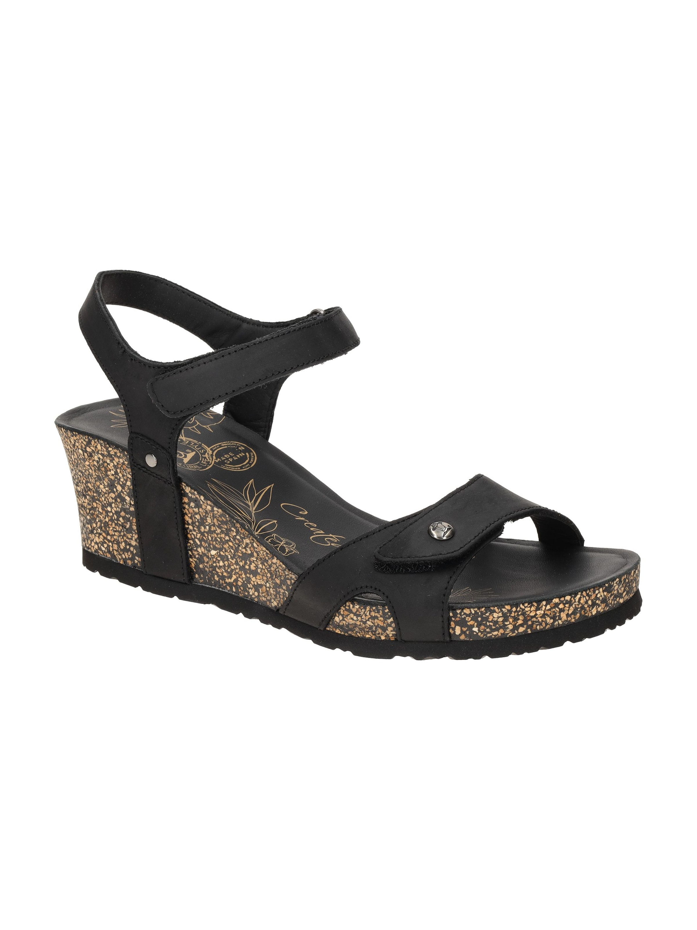 PANAMA JACK Sandals 'Julia Basics B1' in Black: front