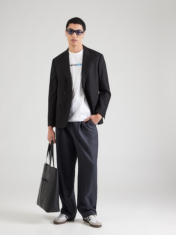 Calvin Klein Jeans Футболка 'WHOLESALE' в Белый