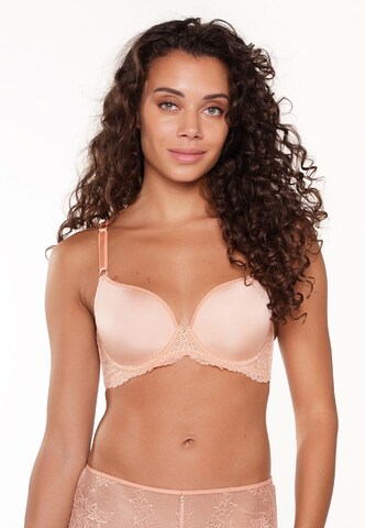 LingaDore T-shirt Bra in Pink: front