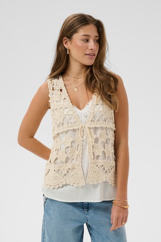 Cream Vest 'CRLotu' i beige: forside