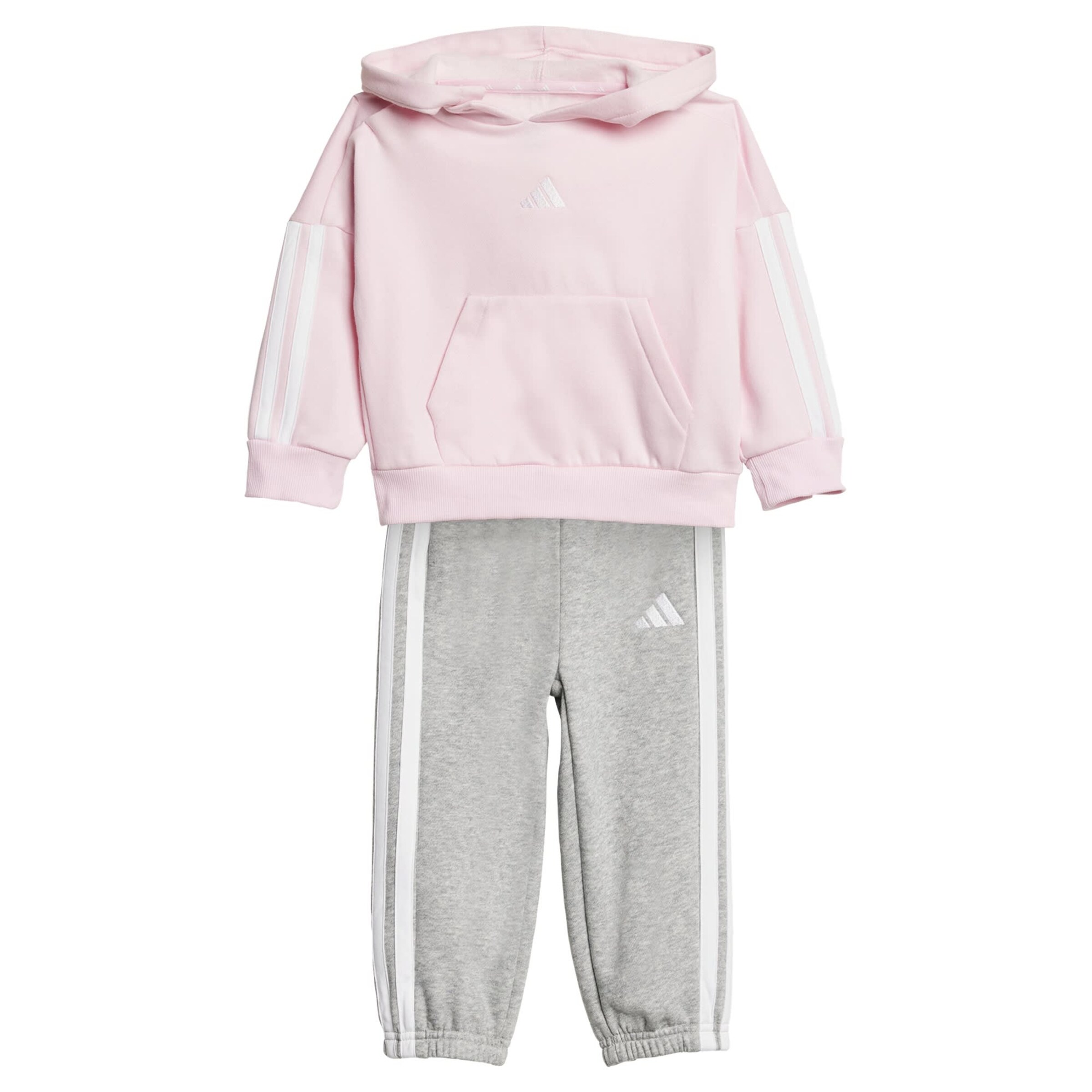 ADIDAS SPORTSWEAR Sportanzug 'Essentials' in Grau: Vorderseite