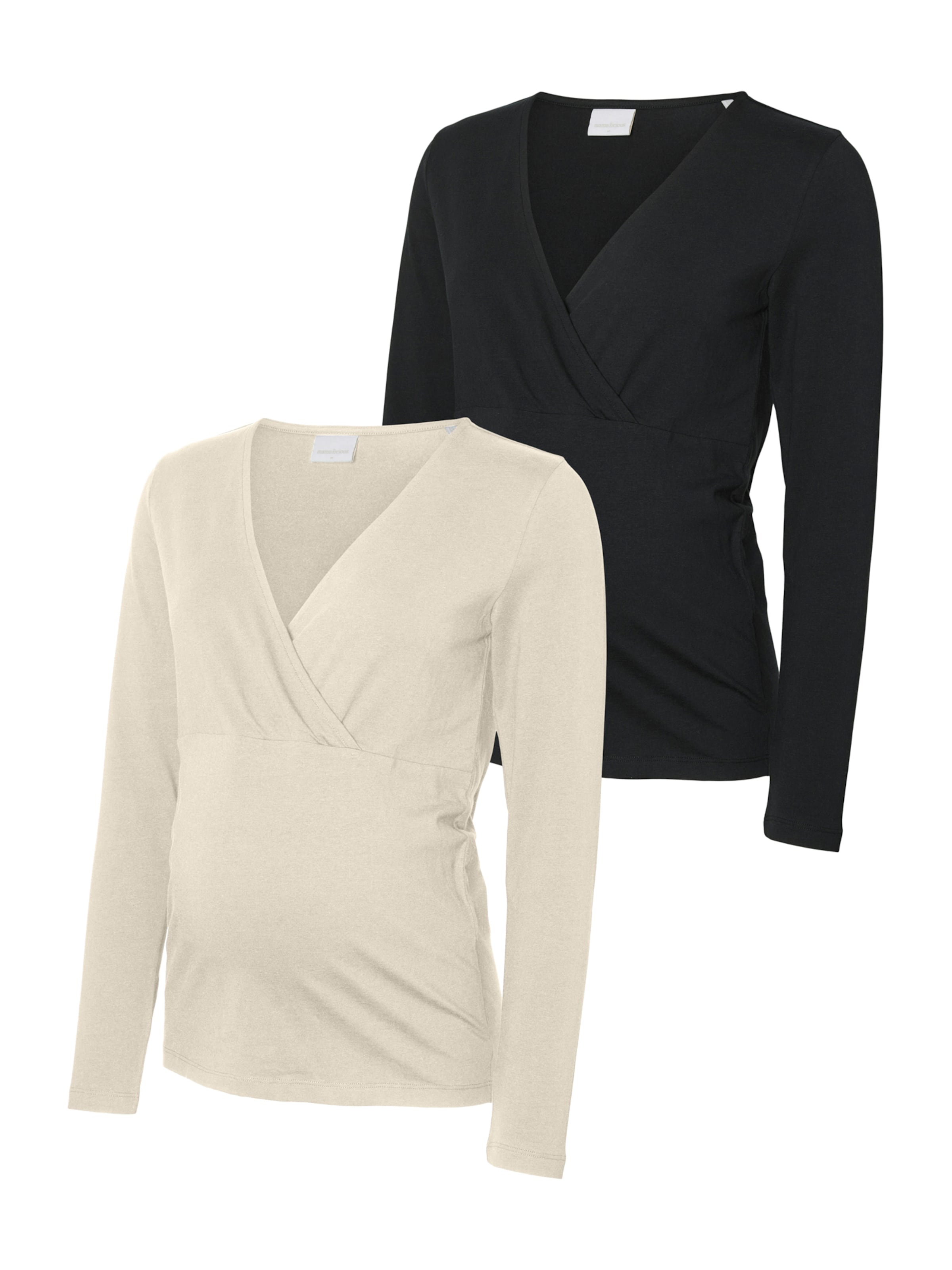 MAMALICIOUS Tričko 'MLKERRIE' – béžová: přední strana